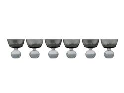 15 % RABATT Serax Eternal Snow M Champagner Tasse Glas grau/6er Set Ø 9,2 x H.10cm