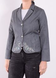 Elisa Cavaletti Sakko Jacke Blazer Damen Gr.M (DE 38) im Vintage-Stil 134597