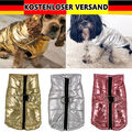 Wasserdicht Haustier Hundemantel Katze Jacke Wintermantel Warm Weste Kleidung EU