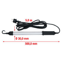 KS TOOLS Profi-Werkstatt-Stabhandlampe 8 Watt 5m Kabellänge Werkstattlampe 
