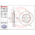 2x Bremsscheibe BREMBO 09.A969.11 passend für OPEL SAAB VAUXHALL CHEVROLET