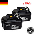 2X für Makita Akku  18V 7,0Ah BL1860- 2er Set - 197422-4 BL1850 BL1830 B
