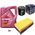 SCT Inspektionspaket 5 L MANNOL Extreme 5W-40 für VW Golf IV 1J1 1.6 FSI 1J5