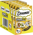 6x55g Dreamies ShakeUps Katzensnack Leckerlis Katzenleckerlis Geflügel Picknick