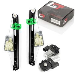 2x Elektrischer Fensterheber mit Motor hinten links rechts für BMW 1er E87 04-12