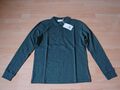 dunkelgraues Guido Maria Kretschmer langarm Poloshirt MEN Gr. M Shirt 100% Baumw
