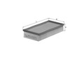 MAHLE Luftfilter LX 494 Filtereinsatz für BMW X5 E53 E38 7er 750 ALPINA B12