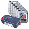 6x LIQUI MOLY MoS2 Leichtlauf Motoröl 10W-40 5L 1092 + Kanister