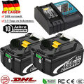 2X 18V 8000mAH Akku Für Makita BL1850 BL1830 LXT BL1860B Led Anzeige +Ladegerät