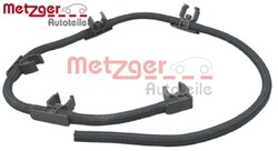 Metzger 0840116 Schlauch für Leckkraftstoff für Mercedes-Benz für Puch 