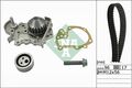 INA Wasserpumpe + Zahnriemensatz 530 0191 31 für DACIA RENAULT