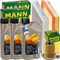 MANN INSPEKTIONSPAKET+3x1L ORIGINAL 5W30 MOTORÖL passend für OPEL MERIVA 1.3CDTI