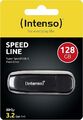 Intenso Speed Line, 128GB Speicherstick, USB-Stick 3.2 Gen 1x1, schwarz, 1er Pac