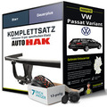 Für VW Passat Variant B6 Typ 3C5 Anhängerkupplung starr +eSatz 13pol 05-10 Set