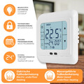 Digitales Touchscreen Thermostat Heizungsregler Raumregler Fußbodenheizung 