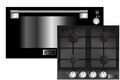 Kaiser Gas herd Set EG 9371+KCG 6387 Einbau Gas Backofen 98L + Gas Kochfeld 60cm