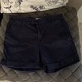 LOGG Damen kurze Hose Chino Shorts Gr. 36 dunkelblau guter Zustand 