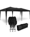 Pavillon Faltpavillon Gartenzelt 100% Wasserdicht UV Schutz50 Schwarz 3x6m Neu