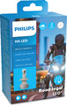 Philips Ultinon Pro6000 H4 LED 18W 12V mit Straßenzulassung 5800K für Motorrad