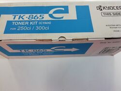 KYOCERA Toner TK-865C, Cyan,  für TASKalfa 250ci, 300ci