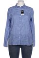 eterna Bluse Damen Oberteil Hemd Hemdbluse Gr. EU 44 Baumwolle Blau #flqeopc