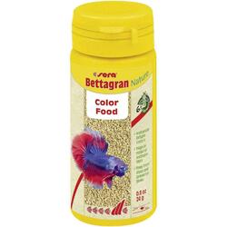 Sera Bettagran 50ml granuliertes farbiges Futter für bunte Betta-Fische 24g