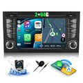 7" Autoradio Android 13 Für Audi A4 S4 RS4 8E B6 B7 Carplay GPS WIFI DAB 2G+64G