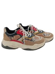 s.Oliver Sneaker low 39 beige rot schwarz Modell 52364534318