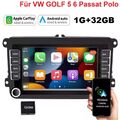 Für VW GOLF 5 6 Polo Caddy Touran Skoda Autoradio Android 13 Carplay GPS Navi