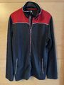 Cutter&Buck Herren Sweat Jacke Grau Rot Gr.xl 