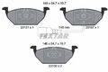 Bremsbeläge 2313101 TEXTAR für SEAT SKODA VW AUDI