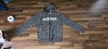 Adidas Herren Sweatjacke Grau/Schwarz Gr.L