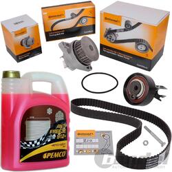 CONTI ZAHNRIEMENSATZ + WASSERPUMPE passend für VW VENTO POLO 6N GOLF 3 CADDY 1.4