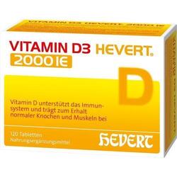 VITAMIN D3 HEVERT 2.000 I.E. Tabletten, 120 St PZN 11295441