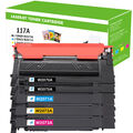 5x XXL Toner für HP 117A W2070A Color Laser MFP 178nwg MFP 179fwg 179fnw 150nw