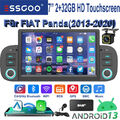 DAB Für Fiat Panda 2003-2012 Android 13 Autoradio GPS Navi CarPlay 2G+32G RDS BT