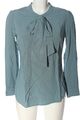 ZERO Hemd-Bluse Damen Gr. DE 34 khaki Casual-Look