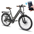 250W Elektrofahrrad 26 Zoll E BIKE Damen/Herren E City bike Pedelec 7Gang Ebike