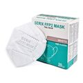 FFP2 Maske Mundschutz Masken Atemschutzmaske 5-lagig weiß [20er-Pack]