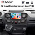 Autoradio Android 13 GPS NAVI Kamera DAB+ 64G Für Opel Movano 2 Renault Master 3