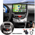 4G+64G Android 13.0 Carplay GPS Autoradio Für Toyota Aygo Citroen C1 Peugeot 107