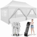 Pavillon 3x3/3x6m Wasserdicht Faltpavillon Gartenzelt Partyzelt Pop Up Festzelt