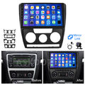 1+32G 10" Android 13 Autoradio GPS BT Wifi FM Für Skoda Octavia 1Z 2004-2013 Kam