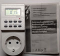 Zeitschaltuhr digital Steckdose Innen Timer Steckdose Wochenprogramm IP20