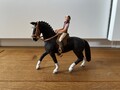 Schleich Pferd mit Reiterin 