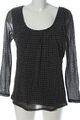 ZERO Langarm-Bluse Damen Gr. DE 40 schwarz-weiß Casual-Look