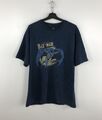 Vintage Batman T-Shirt Dc Comics Navy Big Logo Größe L