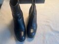 Prada Ankle Boots, Schwarz, Gr. 39,5