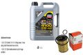 MAHLE Ölfilter 5 L LIQUI MOLY 5W-40 4100 für Mercedes A-Klasse A 170 200 Turbo