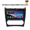 Für Mercedes Benz C Class W203 W209 9" Autoradio 1+32GB Android 12 GPS Navi WIFI